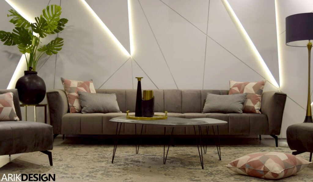 פרויקטים עיצוב פנים לעסקים עיצוב סלון arik desigm.bk
